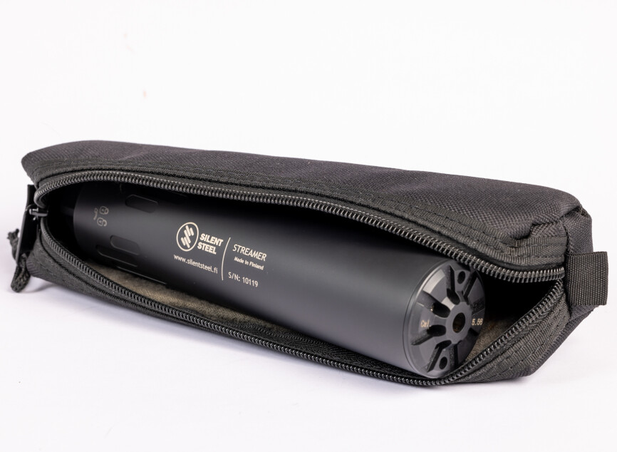 SUMMUTI SILENT STEEL BAFFLE STREAMER BLACK 7,62 - Summutid