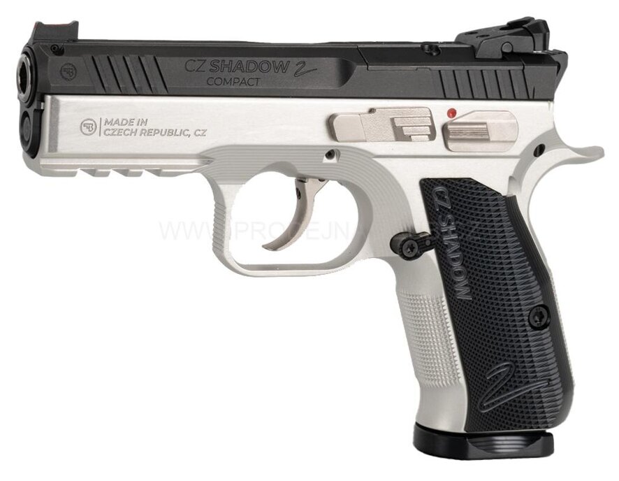 CZ SHADOW 2 COMPACT INDUSTRIAL BLACK 9X19 15 RDS PISTOL