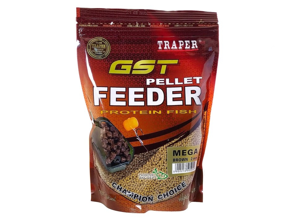 PELLET TRAPER GST 4 MM 500 G GROUNDBAIT