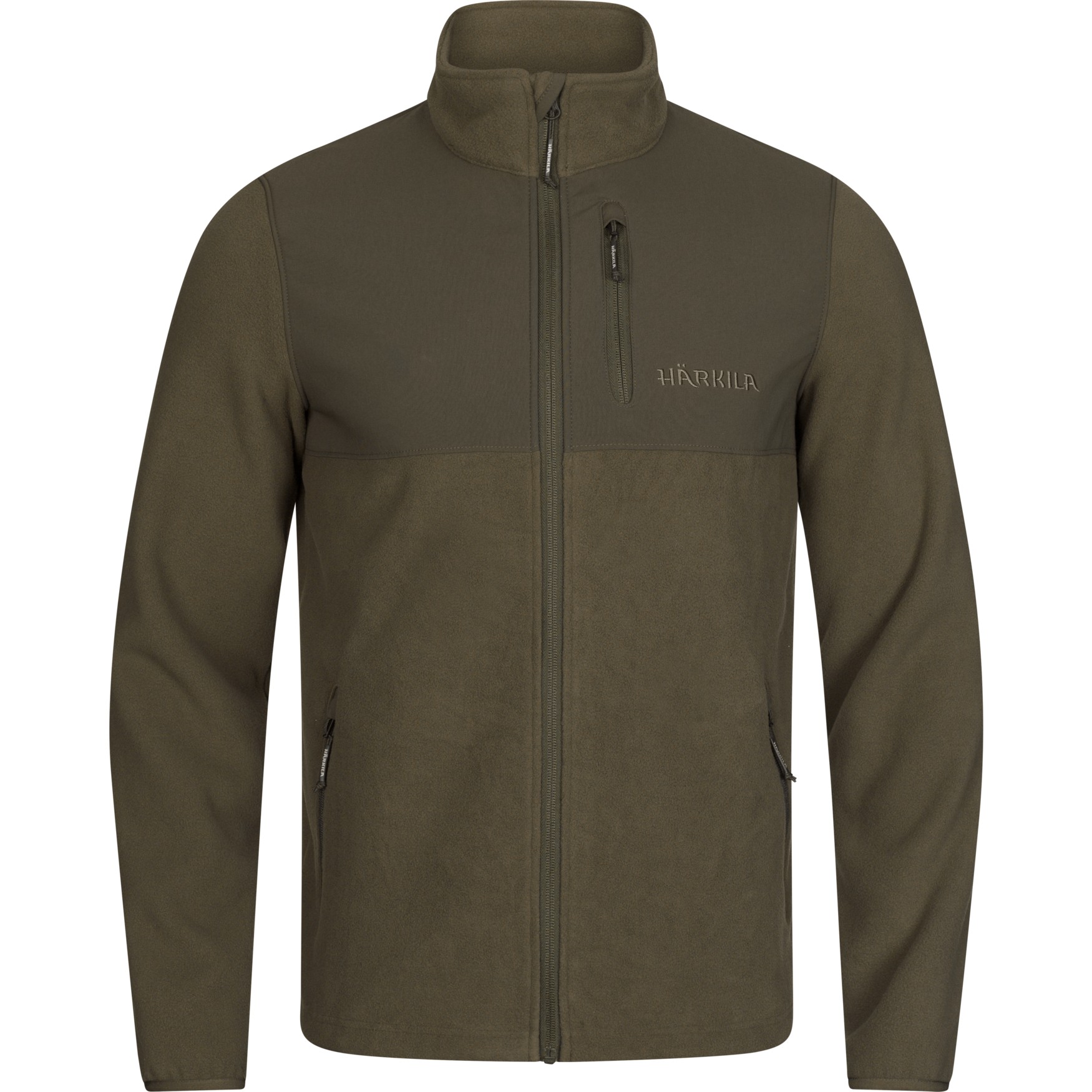 ФЛИСОВАЯ КУРТКА HÄRKILA FJELL LIGHT WILLOW GREEN