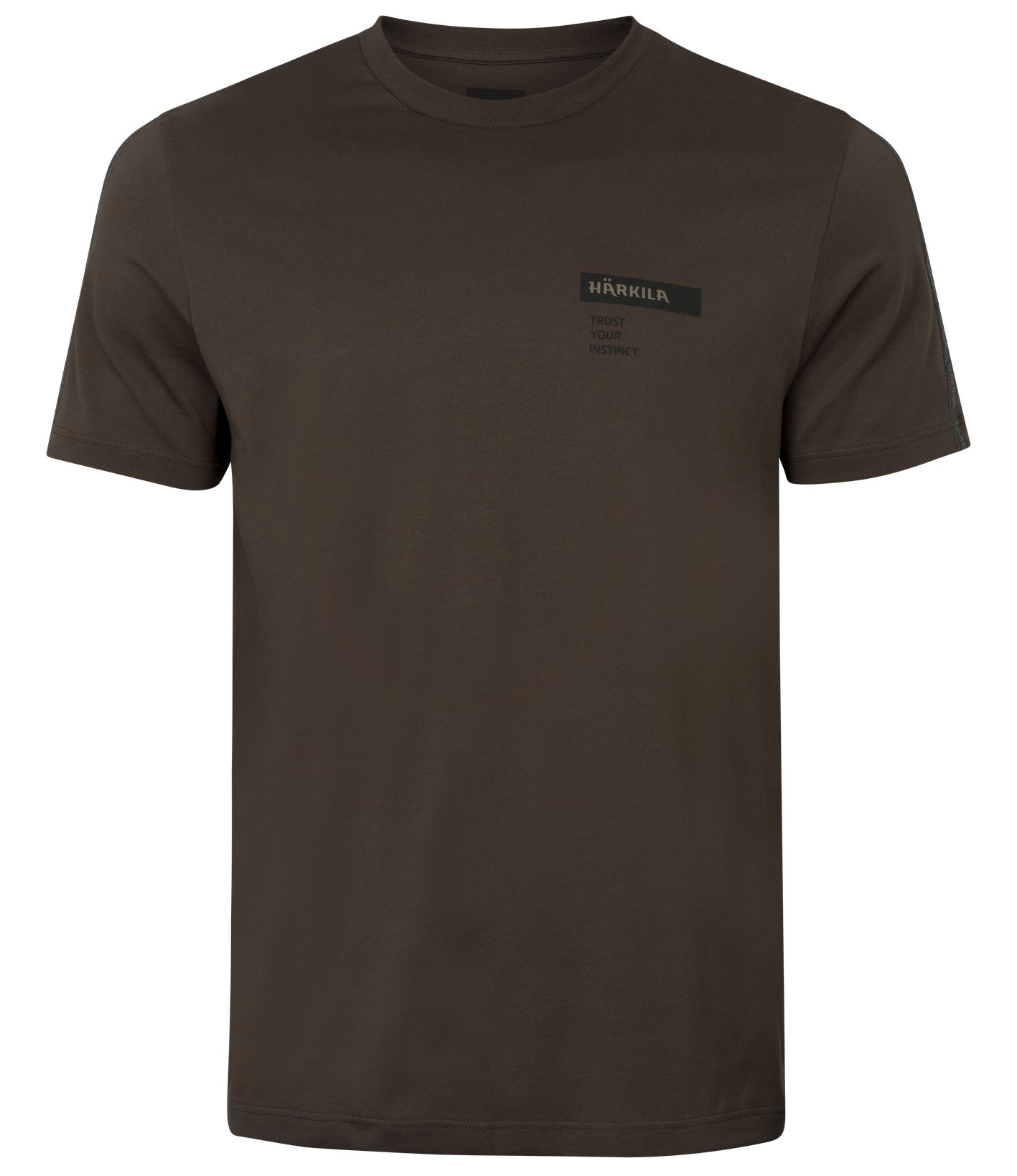 ФУТБОЛКА HÄRKILA LOGO BAND S/S SHADOW BROWN/TARMAC