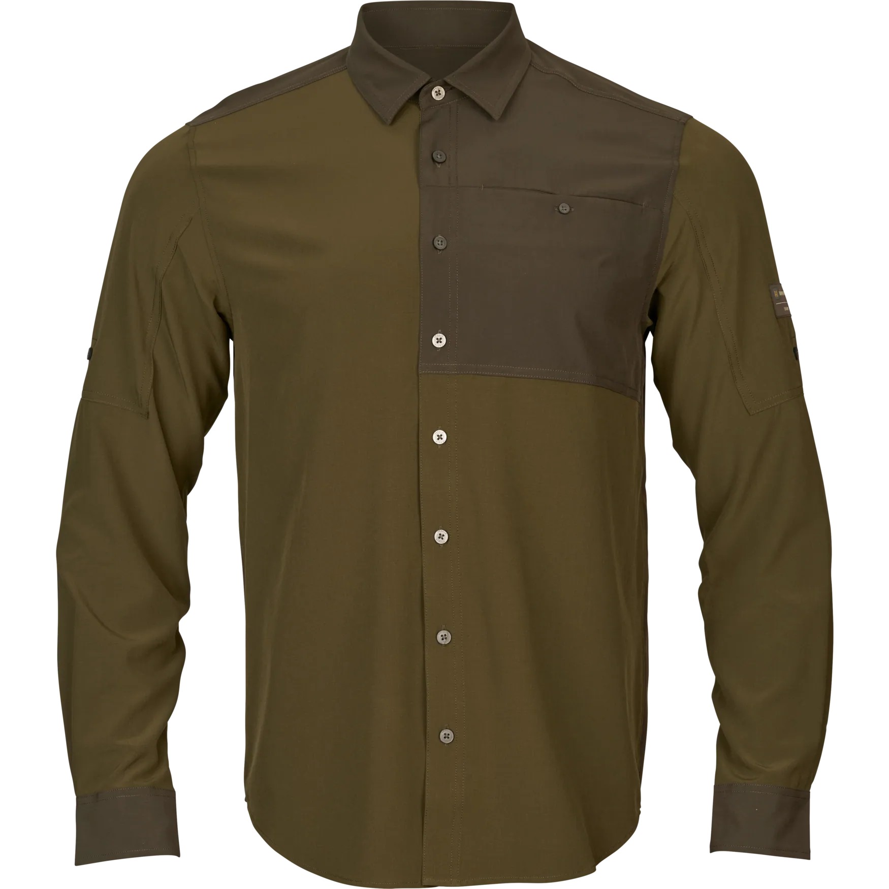 PLUUS HÄRKILA LOGMAR LIGHTWEIGHT L/S DARK OLIVE/WILLOW GREEN