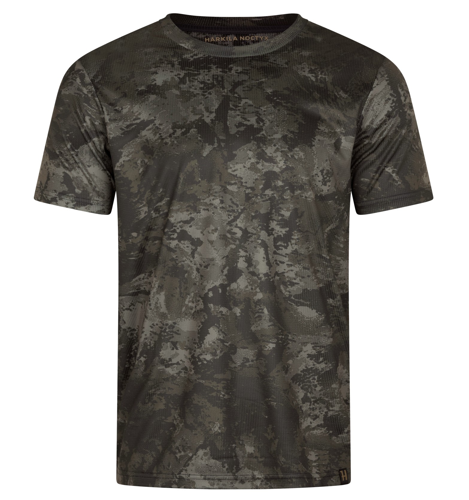 ФУТБОЛКА HÄRKILA NOCTYX CAMO S/S AXIS MSP BLACK/BLACK