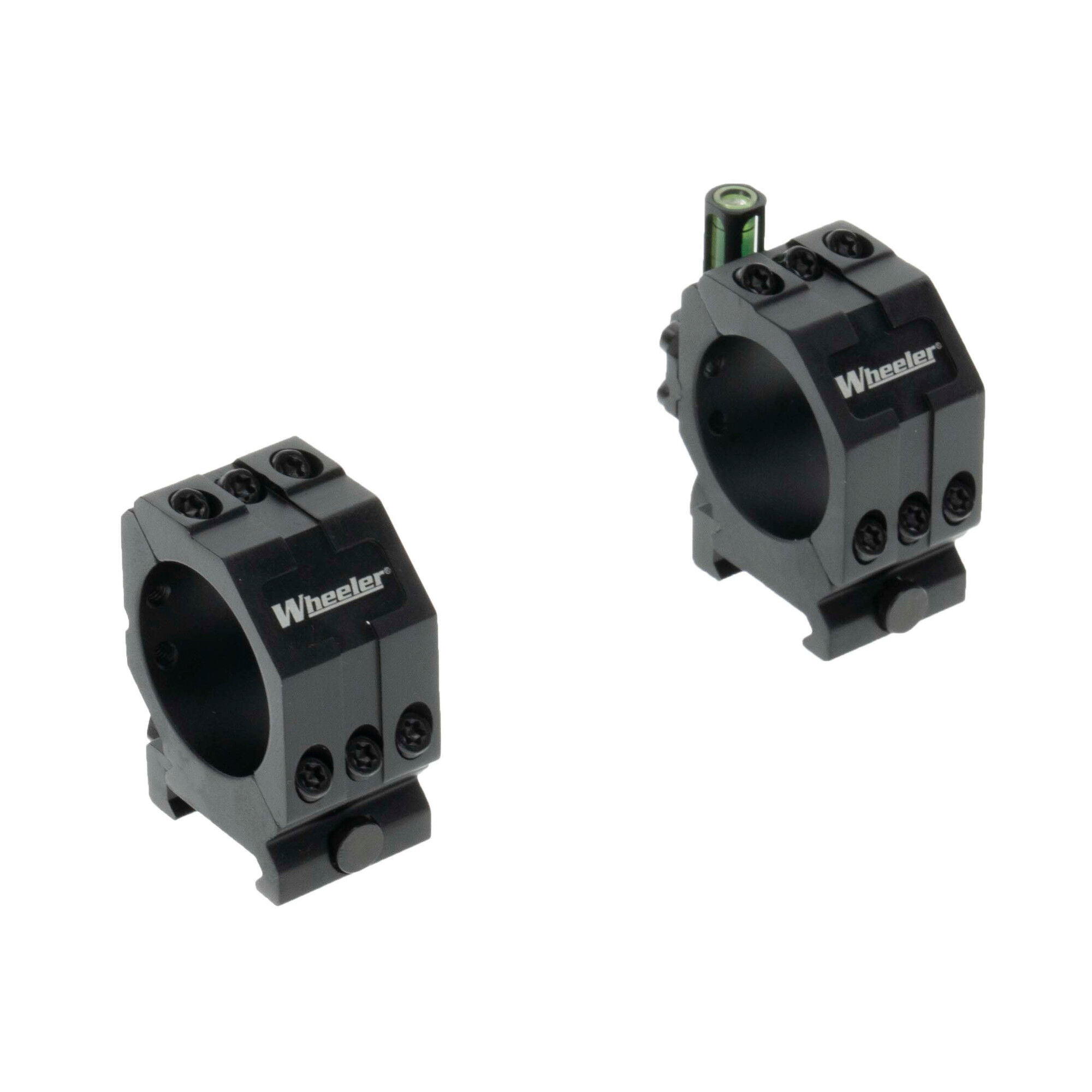 WHEELER 2 PIECE PICATINNY SCOPE RINGS 30 MM