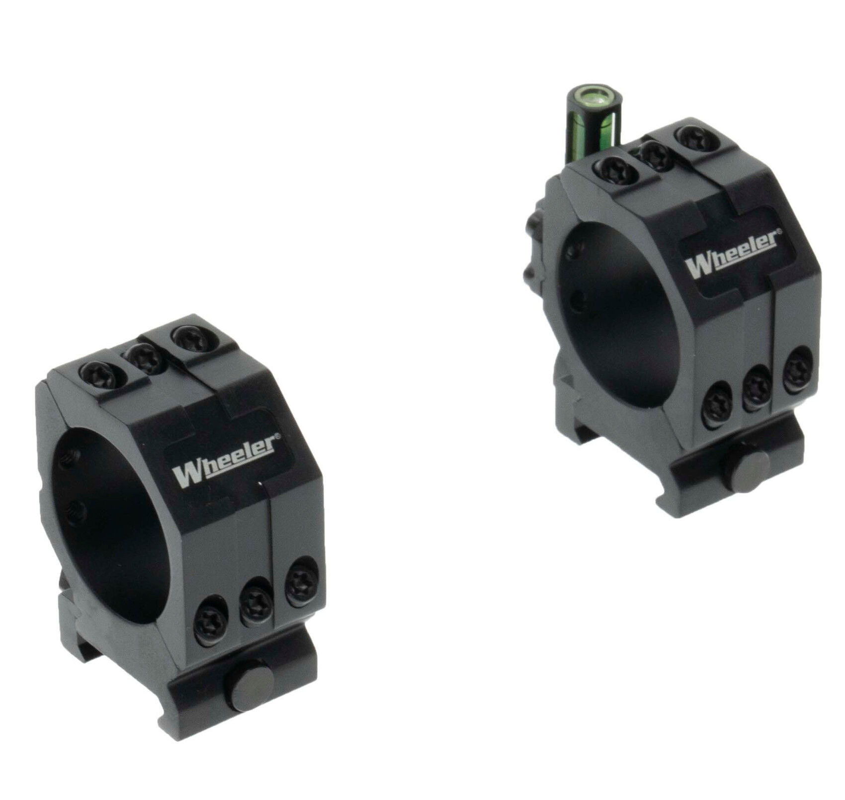 WHEELER 2 PIECE PICATINNY SCOPE RINGS 34 MM 