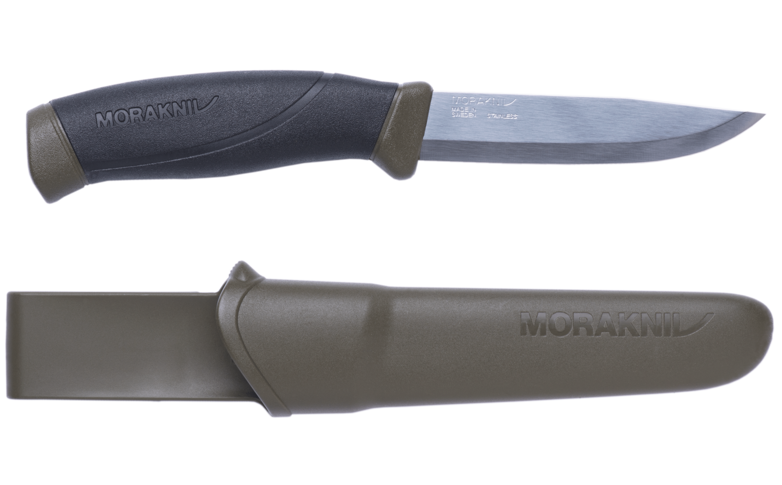 MORAKNIV COMPANION KNIFE MILITARY GREEN