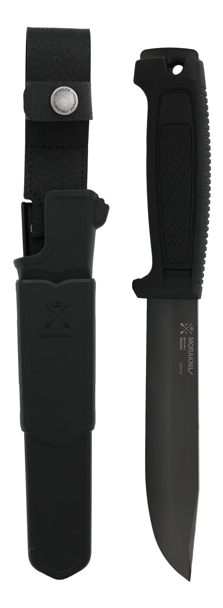MORAKNIV MÖRKRET BLACKBLADE C PITCH BLACK SURVIVAL KNIFE