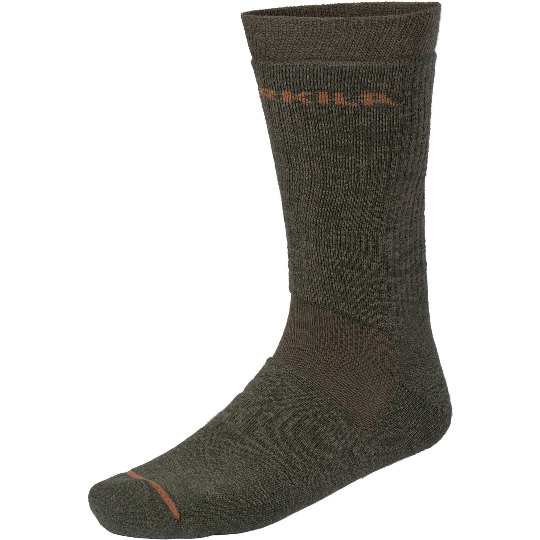 Pro Hunter 2.0 short socks Willow green/Shadow brown