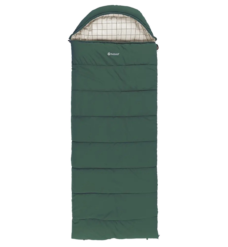 OUTWELL -15+5 CAMPER PRIME R SLEEPING BAG GREEN