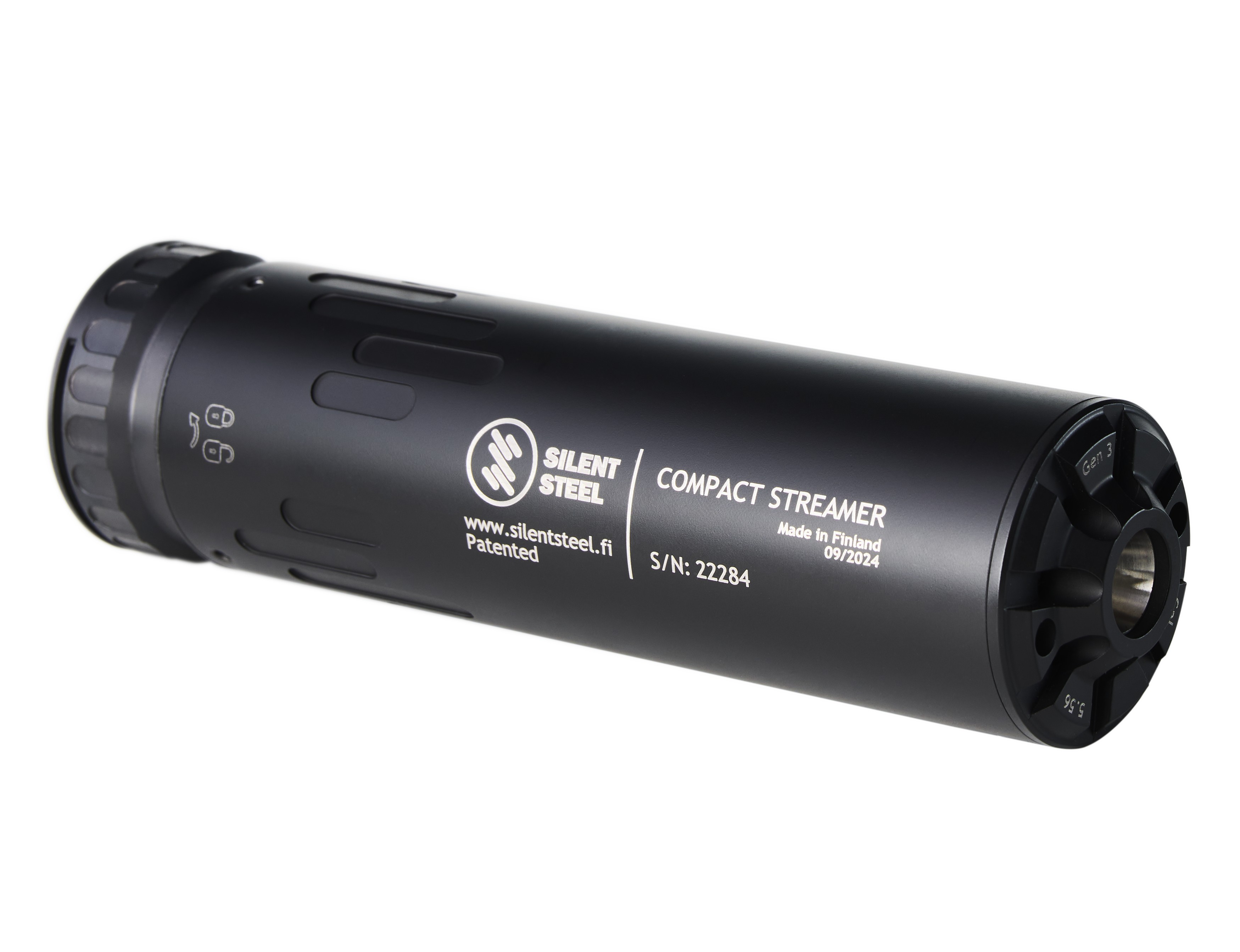 SILENT STEEL FLOW COMPACT STREAMER BLACK 7,62 QDL