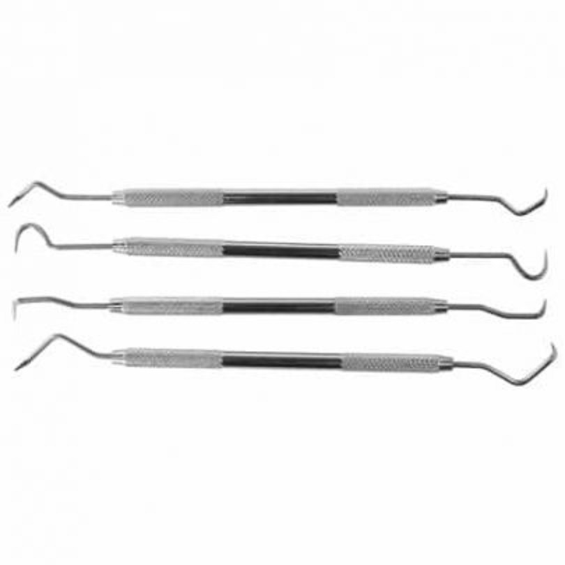 WHEELER STAINLESS STEEL PICKS 4 PCS