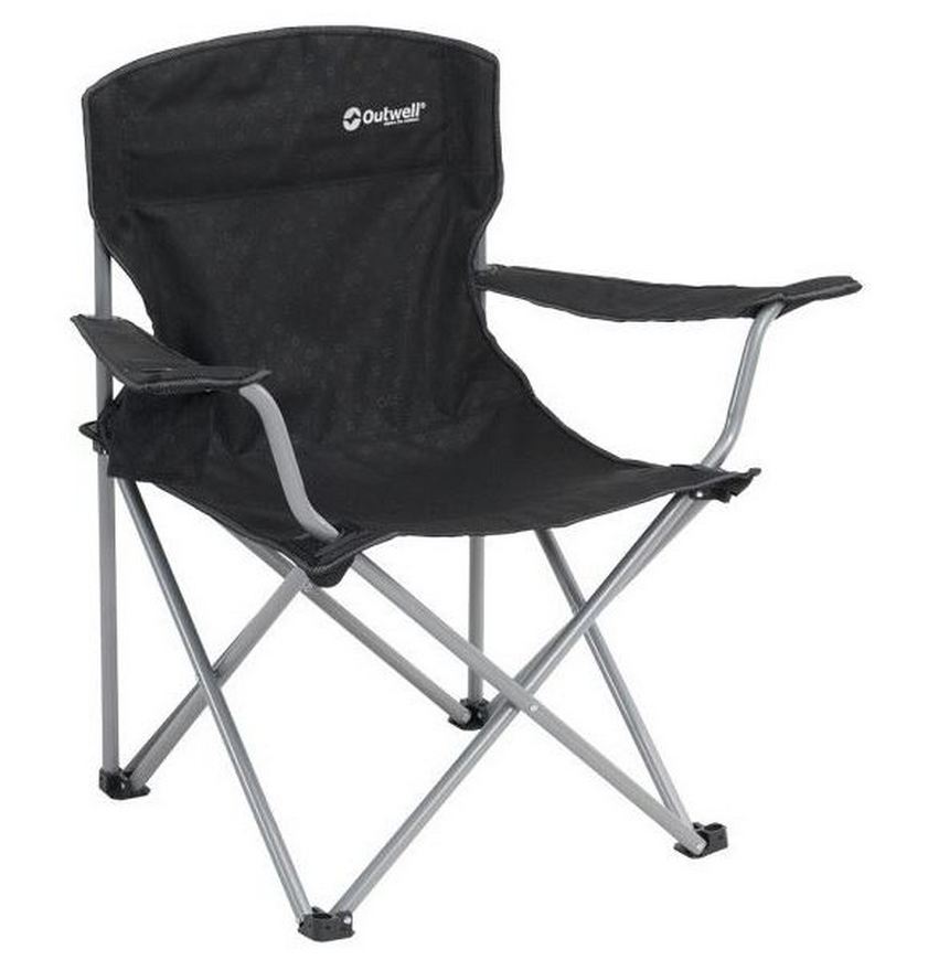 OUTWELL CATAMARCA FOLDING CAMPING CHAIR BLACK