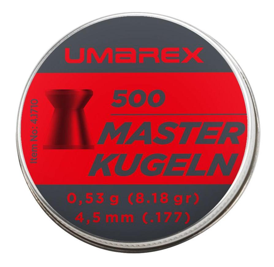 UMAREX MASTERKUGELN PELLETS 4,5 MM 0,53 G 500 PCS
