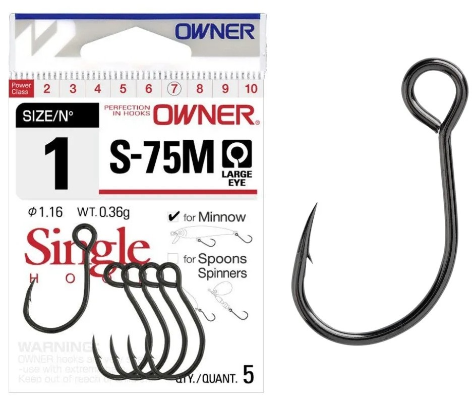 KONKS OWNER 51642 S-75M SINGLE HOOK