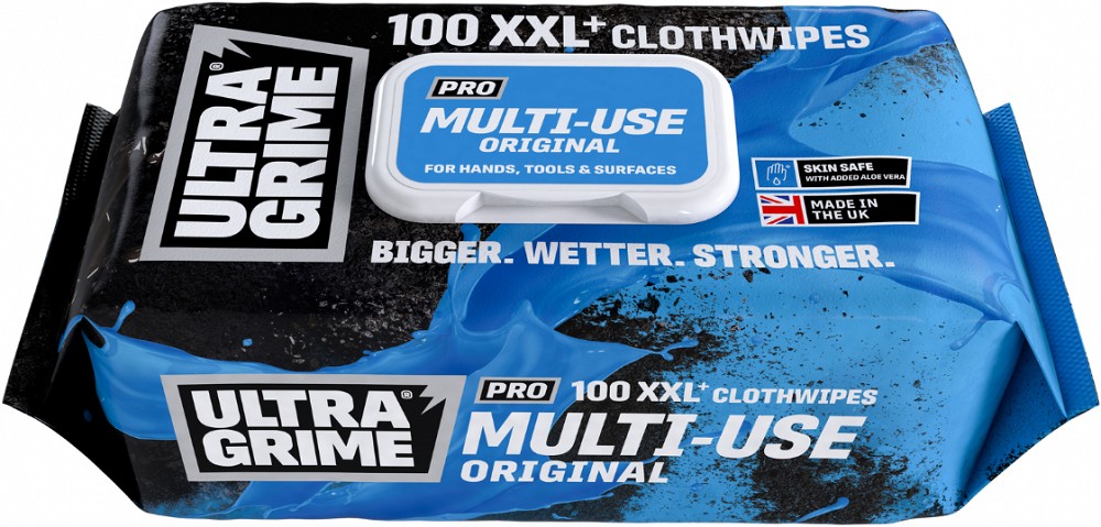 ULTRAGRIME PRO MULTI-USE UNIVERSAL CLEANING CLOTHES 100 PCS