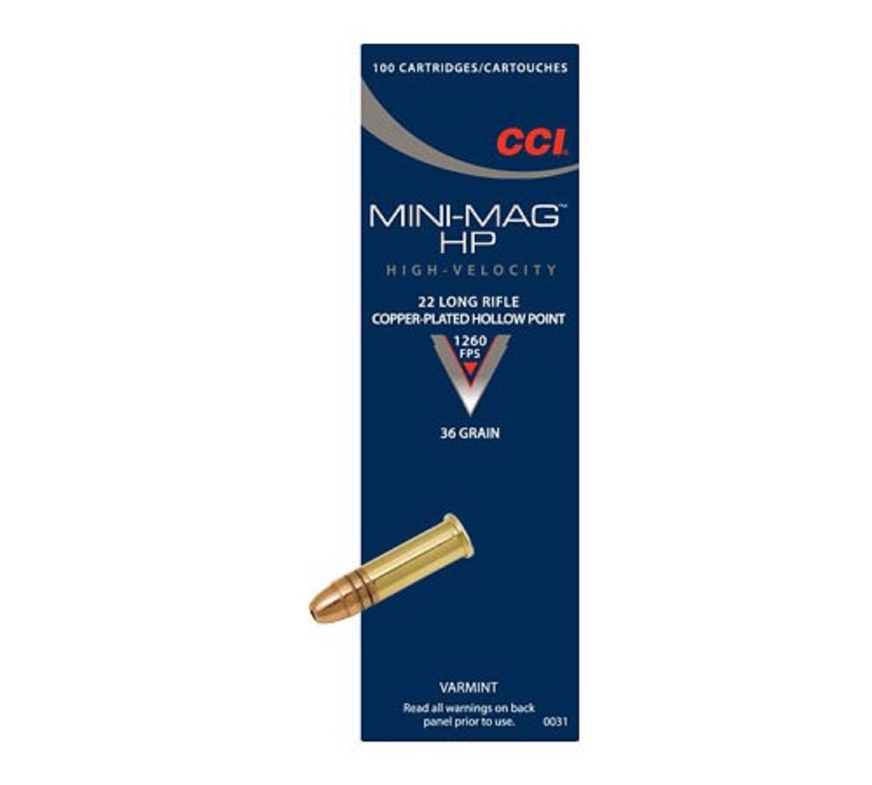CCI .22LR MINI MAG CPHP 2.33 G