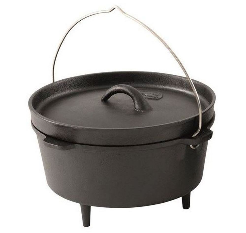 ЧУГУННЫЙ КОТЕЛОК С КРЫШКОЙ ROBENS CARSON DUTCH OVEN 4,3 L