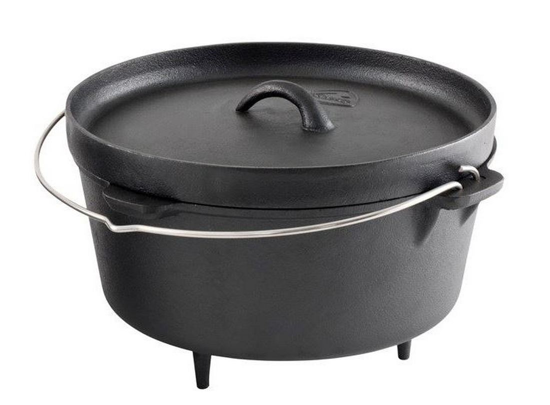 ЧУГУННЫЙ КОТЕЛОК С КРЫШКОЙ ROBENS CARSON DUTCH OVEN 8,2 L