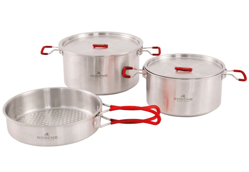 ROBENS SIERRA STEEL COOK SET L