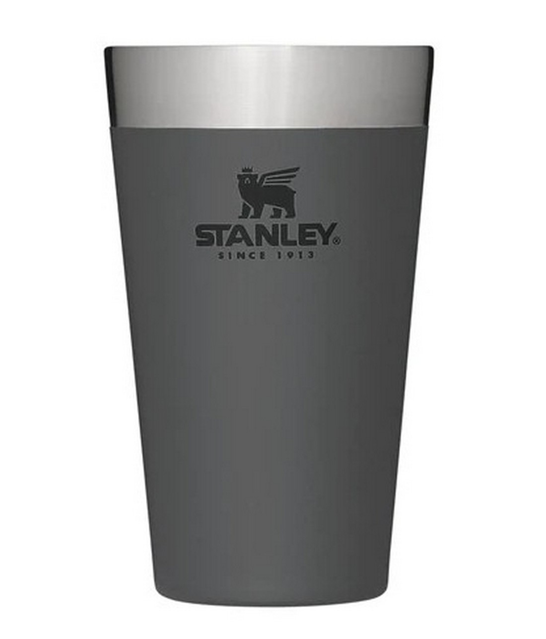 ПИВНАЯ КРУЖКА STANLEY ADVENTURE STACKING PINT 0,47 L CHARCOAL