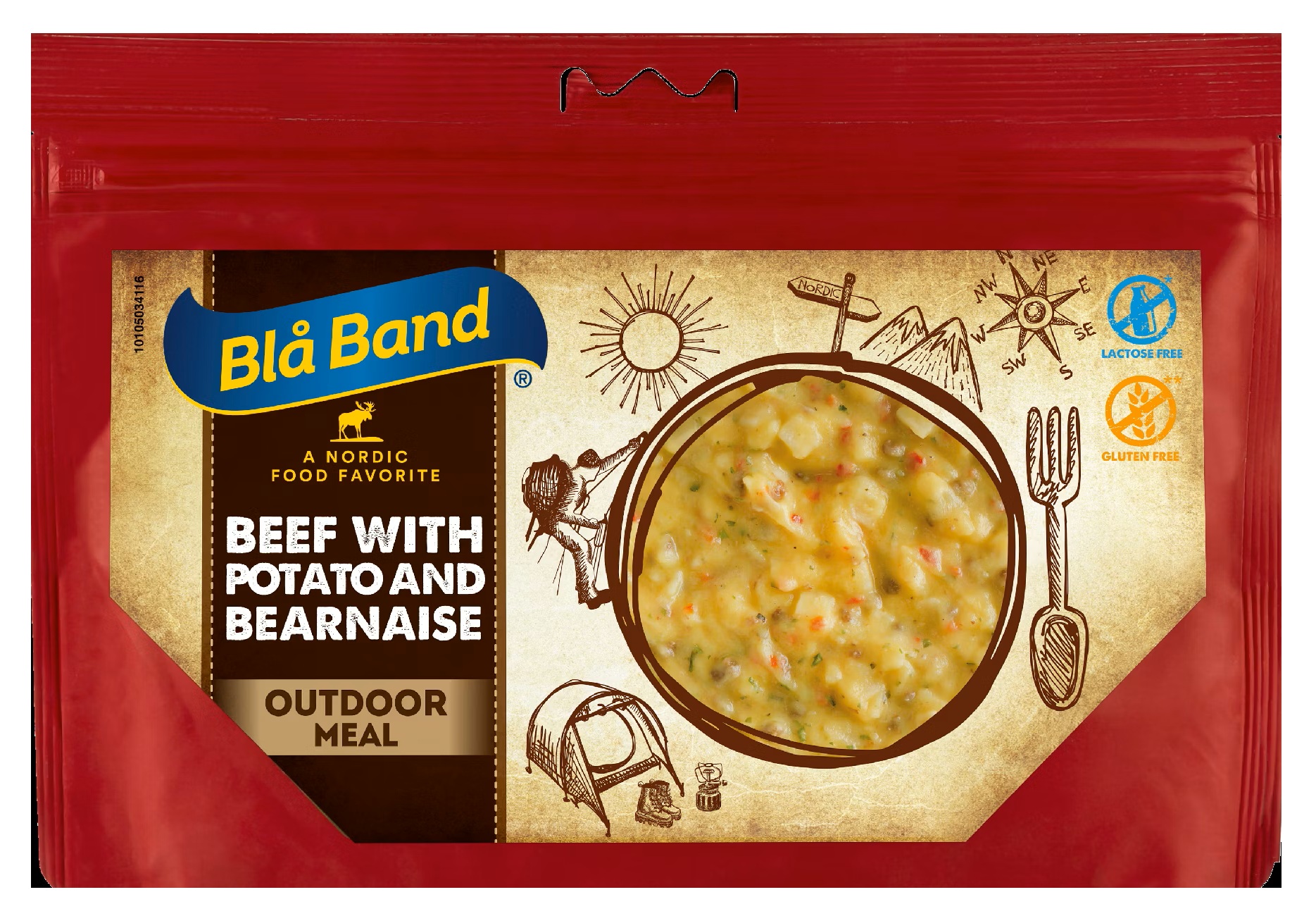 BLA BAND BEEF WITH POTATO AND BEARNAISE 155 G