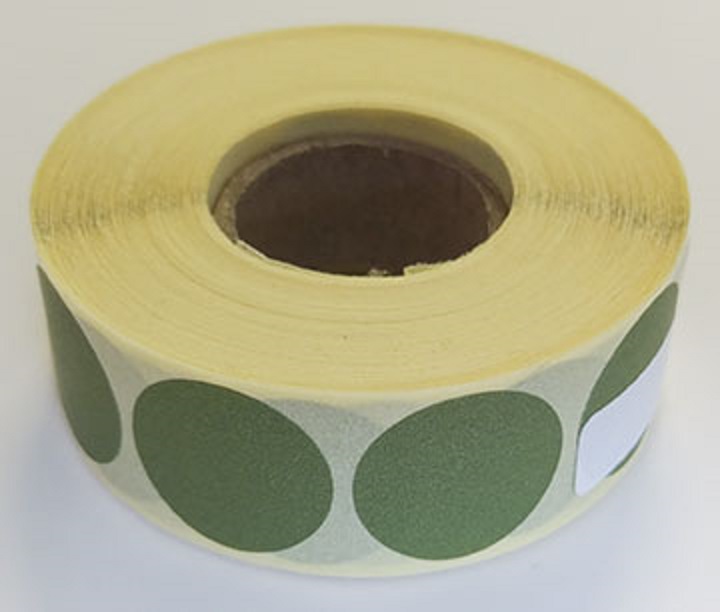 GRENADER TARGET PATCHES 1000 PCS 20 MM GREEN