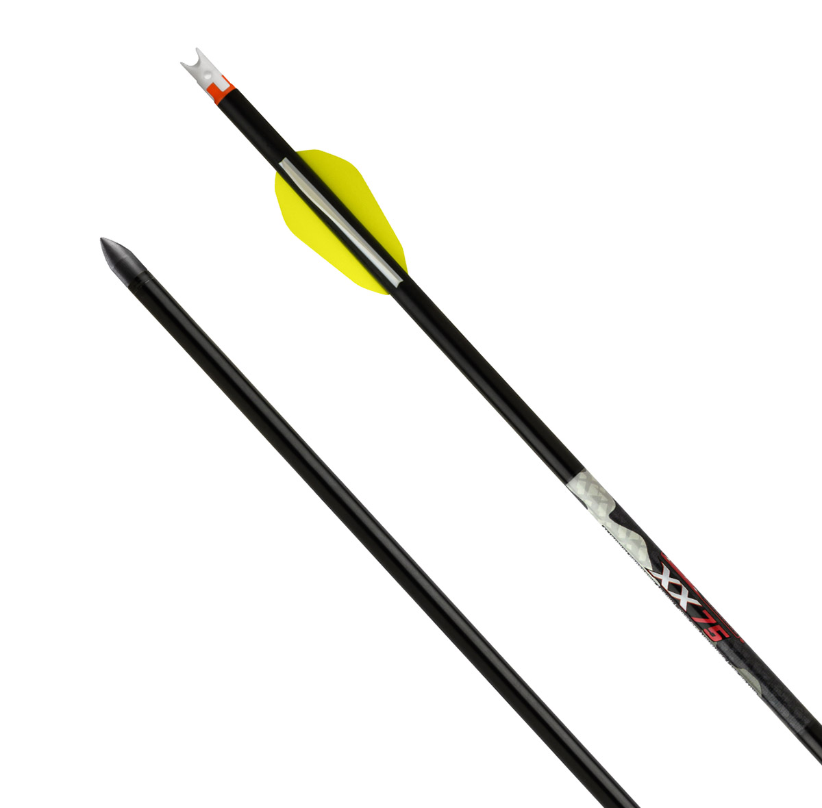 WICKED RIDGE XX75 ALUMIINIUM 435 GR +ALPHA NOCK 6 PCS CROSSBOW ARROWS