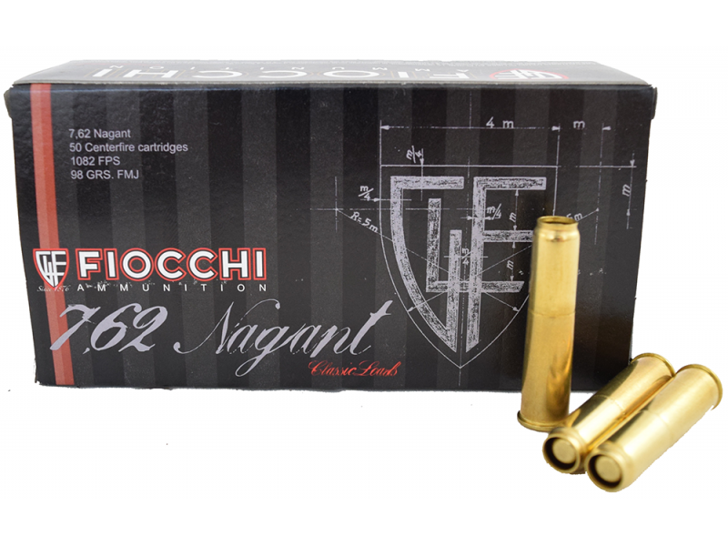 PADRUN FIOCCHI 7,62X38R NAGANT FMJ