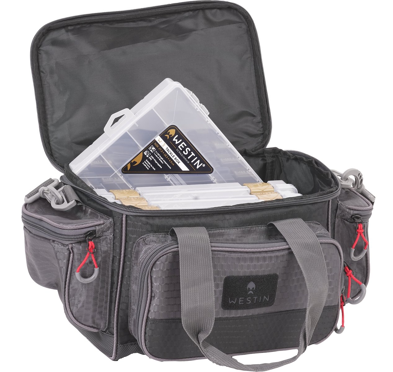 РЫБОЛОВНАЯ СУМКА WESTIN W4 LURE LOADER 4 BOXES SMALL TITANIUM BLACK