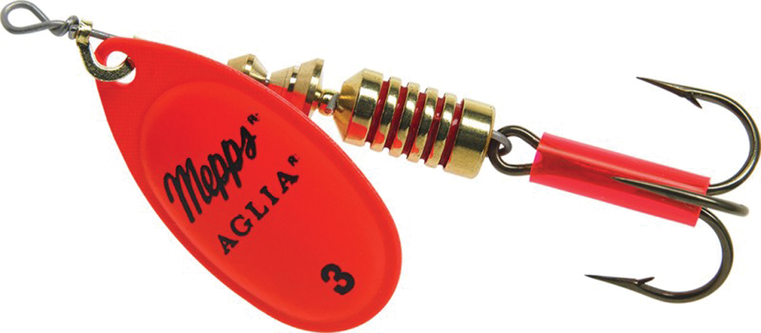ВРАЩАЮЩАЯСЯ БЛЕСНА MEPPS AGLIA FLUO 9 Г