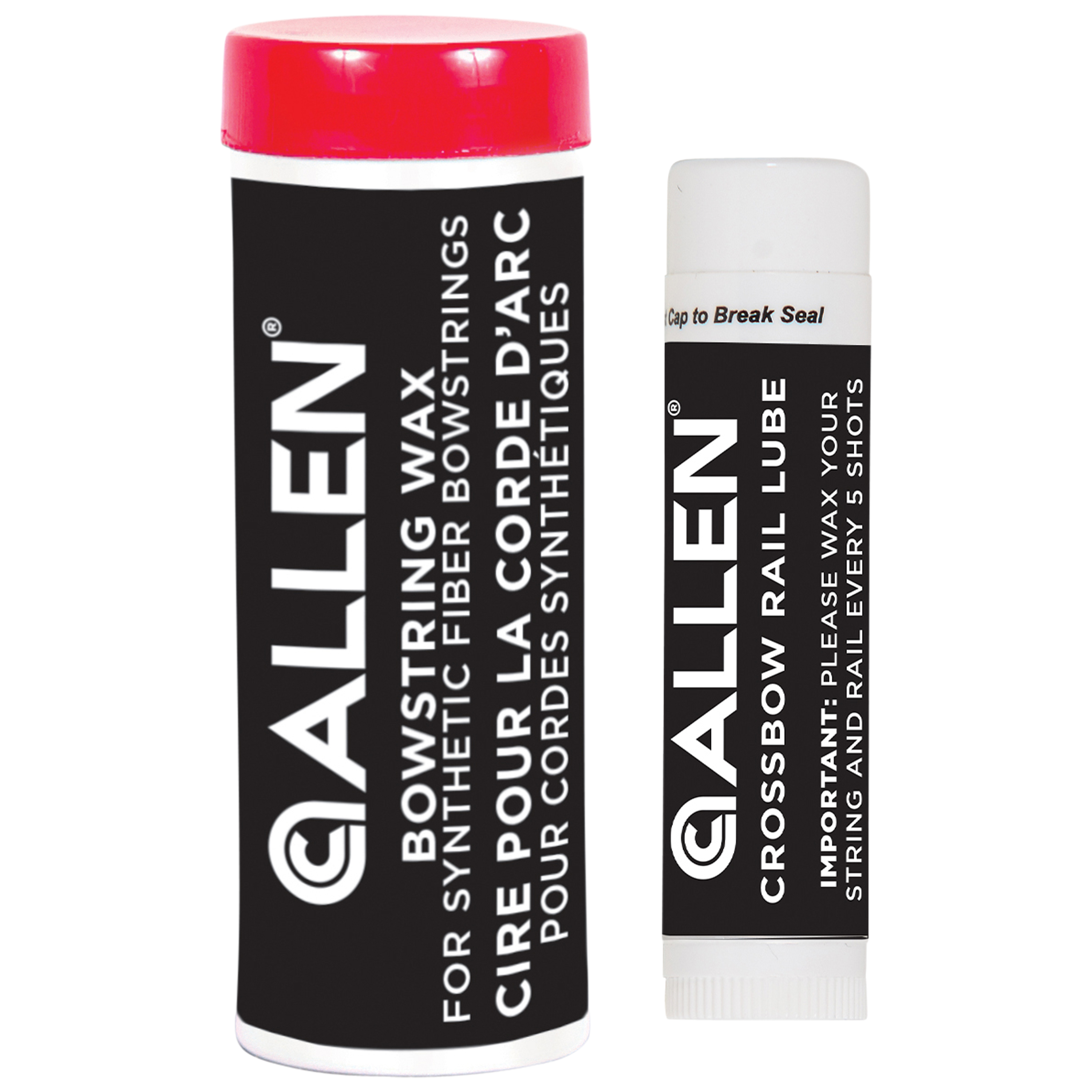 ALLEN CROSSBOW STRING WAX / RAIL LUBE COMBO