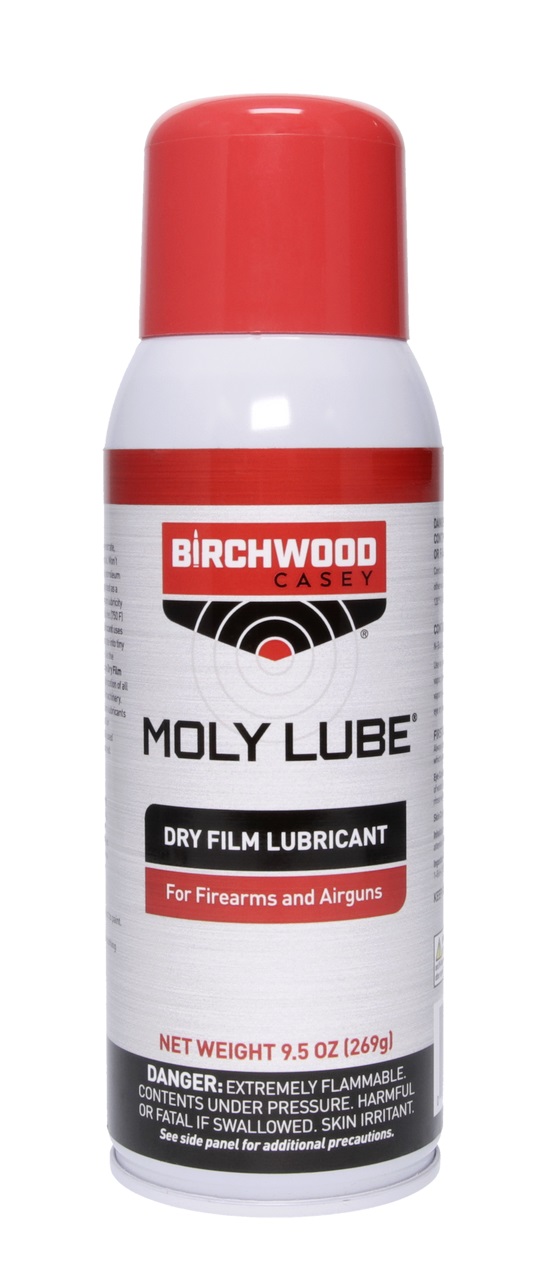 BIRCHWOOD CASEY MOLY LUBE DRY FILM FIREARM LUBRICANT 280 ML