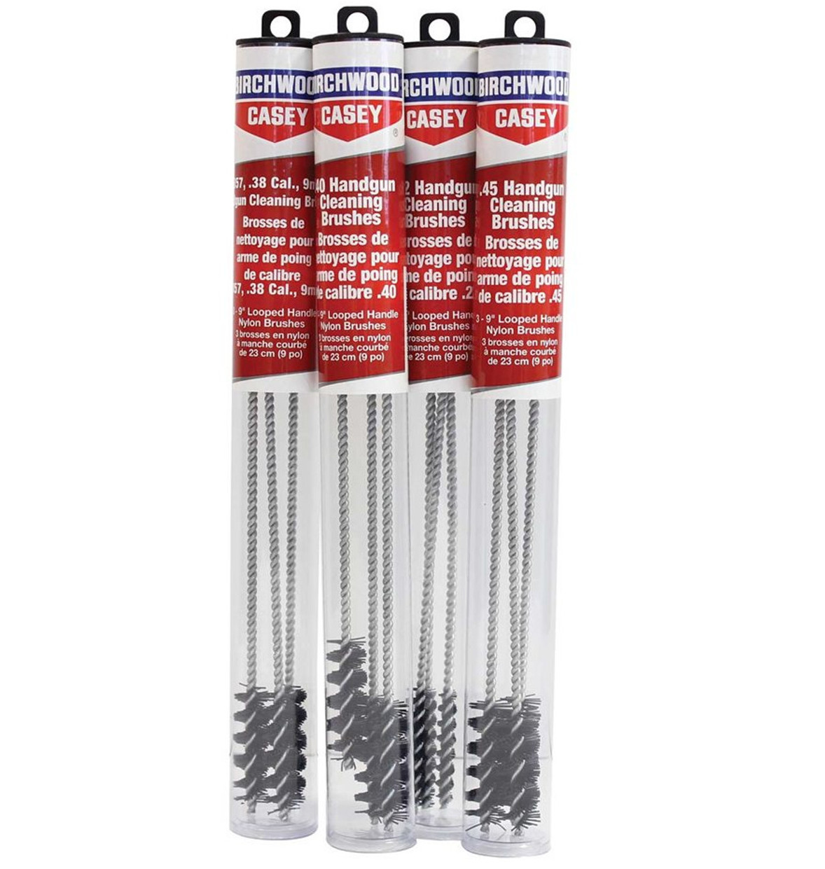 BIRCHWOOD CASEY HANDGUN LOOPED CLEANING BRUSHES 3-PACK
