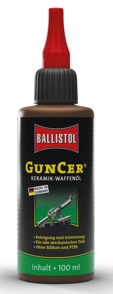 КЕРАМИЧЕСКОЕ ОРУЖЕЙНОЕ МАСЛО BALLISTOL GUNCER 100 МЛ
