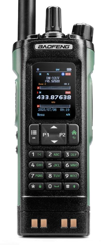 KÄSIRAADIOSAATJA BAOFENG DM-32UV DUAL BAND 10W