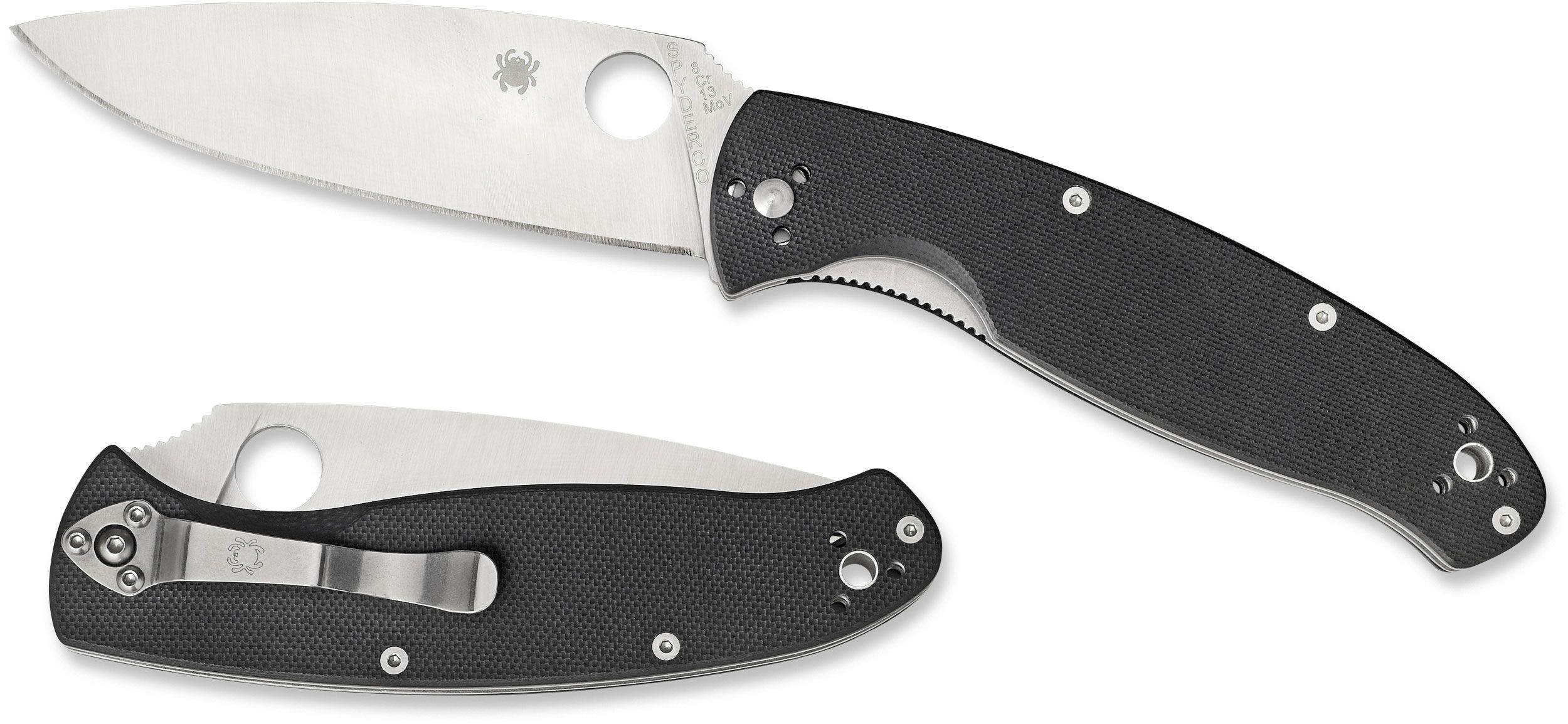 СКЛАДНОЙ НОЖ SPYDERCO RESILIENCE G-10 PLAINEDGE