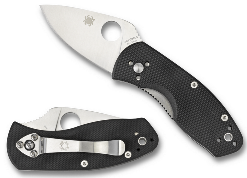 СКЛАДНОЙ НОЖ SPYDERCO AMBITIOUS G-10 PLAINEDGE