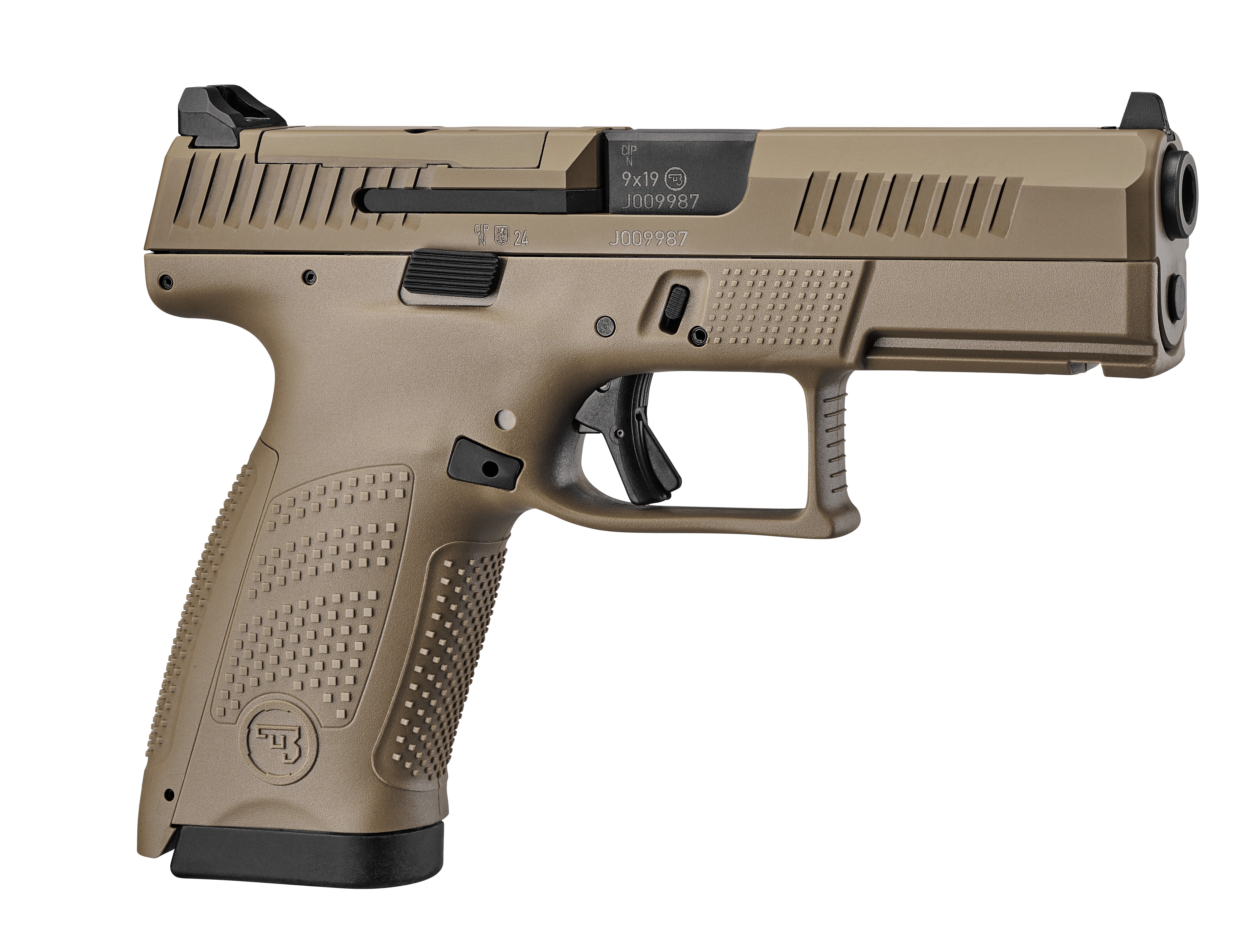 PÜSTOL CZ P-10C OR  9X19 FDE CERAKOTE 15RDS