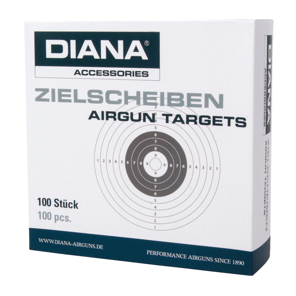 DIANA PAPER TARGET 14X14 CM 100 PCS