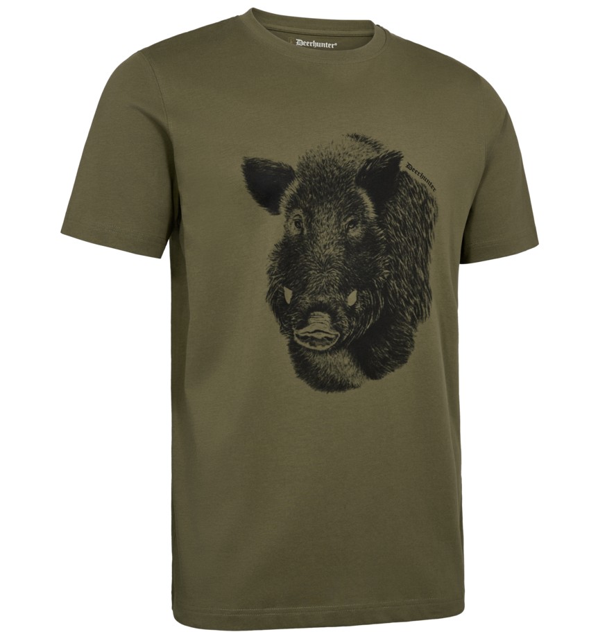 DEERHUNTER JAXON T-SHIRT DRIFTWOOD