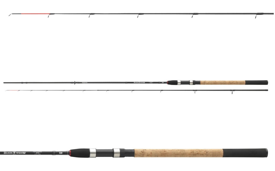 DAIWA BLACK WIDOW METHOD FEEDER ROD 3,30 M 60 G