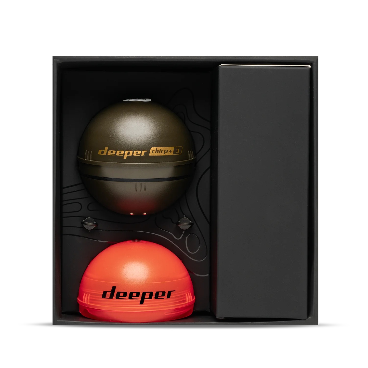 KAJALOOD  DEEPER SMART SONAR CHIRP+ 3 WI-FI BROWN GREEN