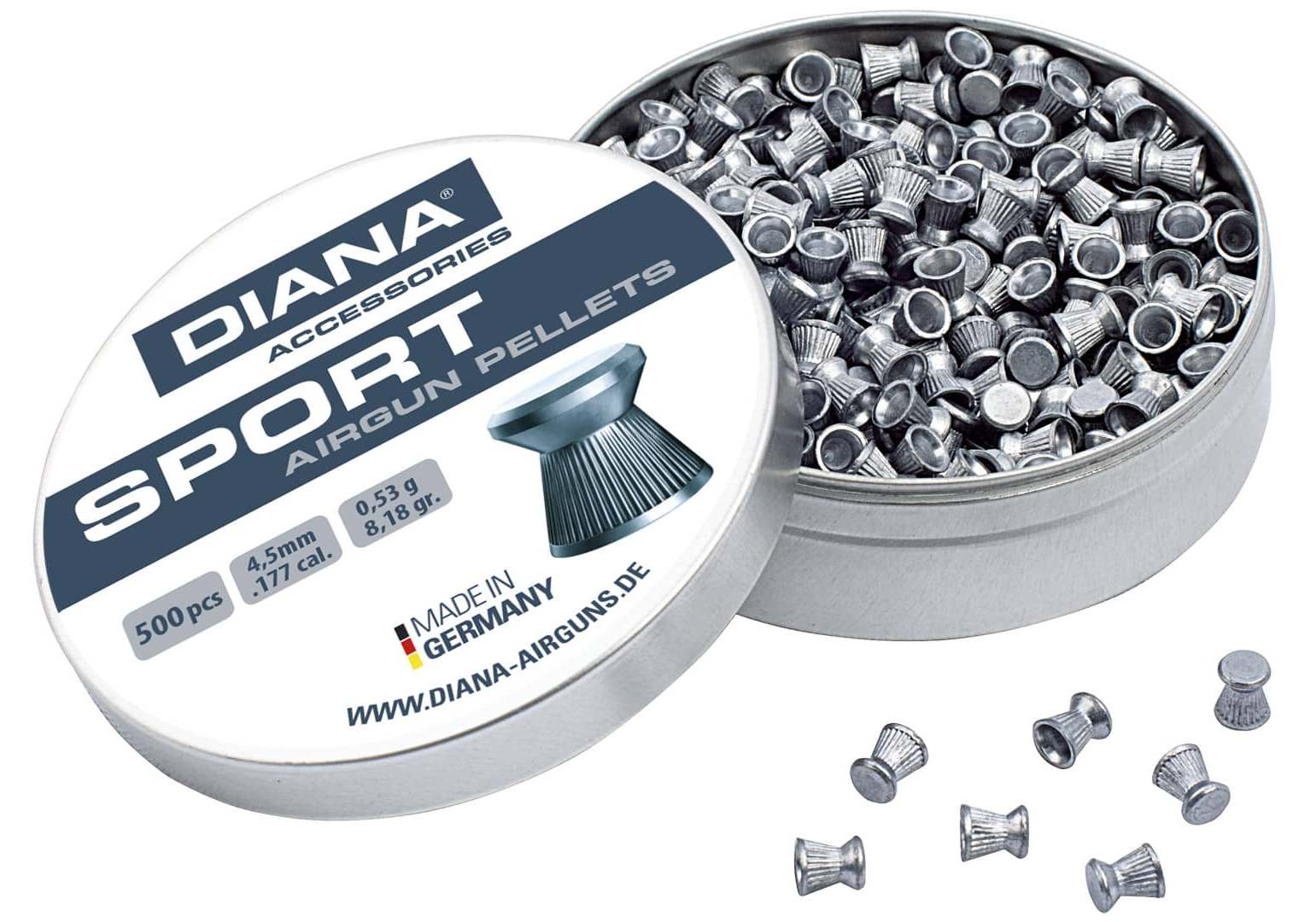 DIANA SPORT AIRGUN PELLET 4,5 MM 0,47 G 500 PCS