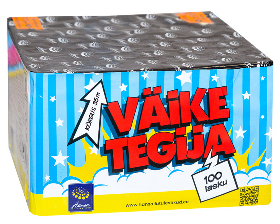 ILUTULESTIKU PATAREI VÄIKE TEGIJA 100 LASKU