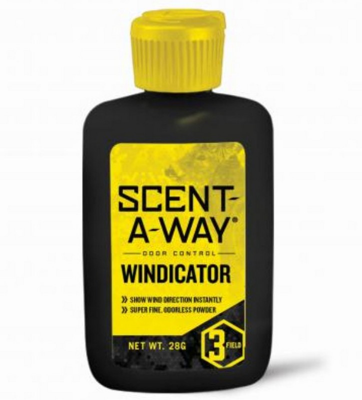 HUNTERS SPECIALITIES SCENT-A-WAY 3FIELD WIND INDICATOR 28 G