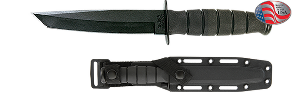 НОЖ KA-BAR SHORT BLACK TANTO