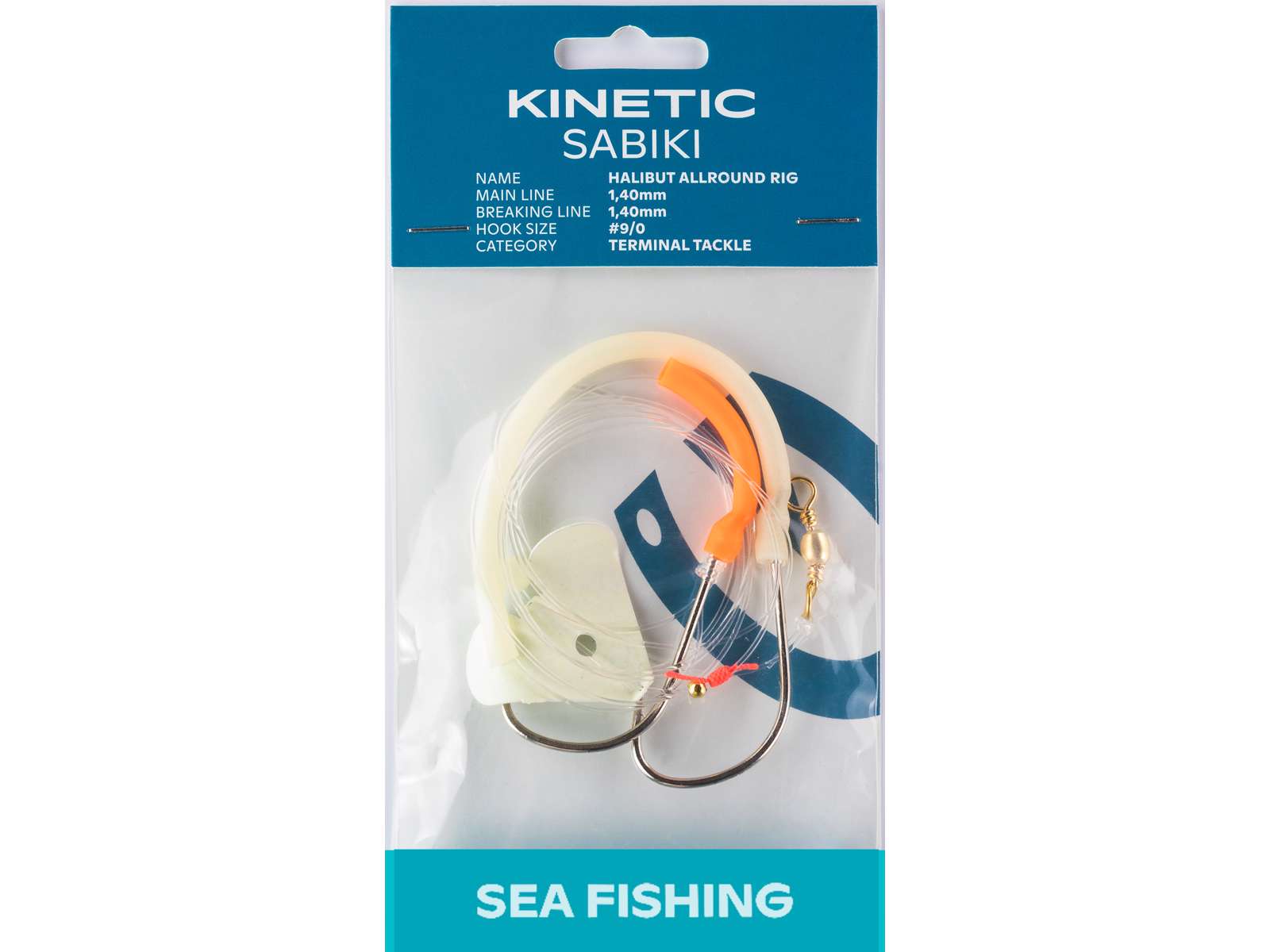 PILKERI LIPS KINETIC HALIBUT ALLROUND 9/0 GLOW