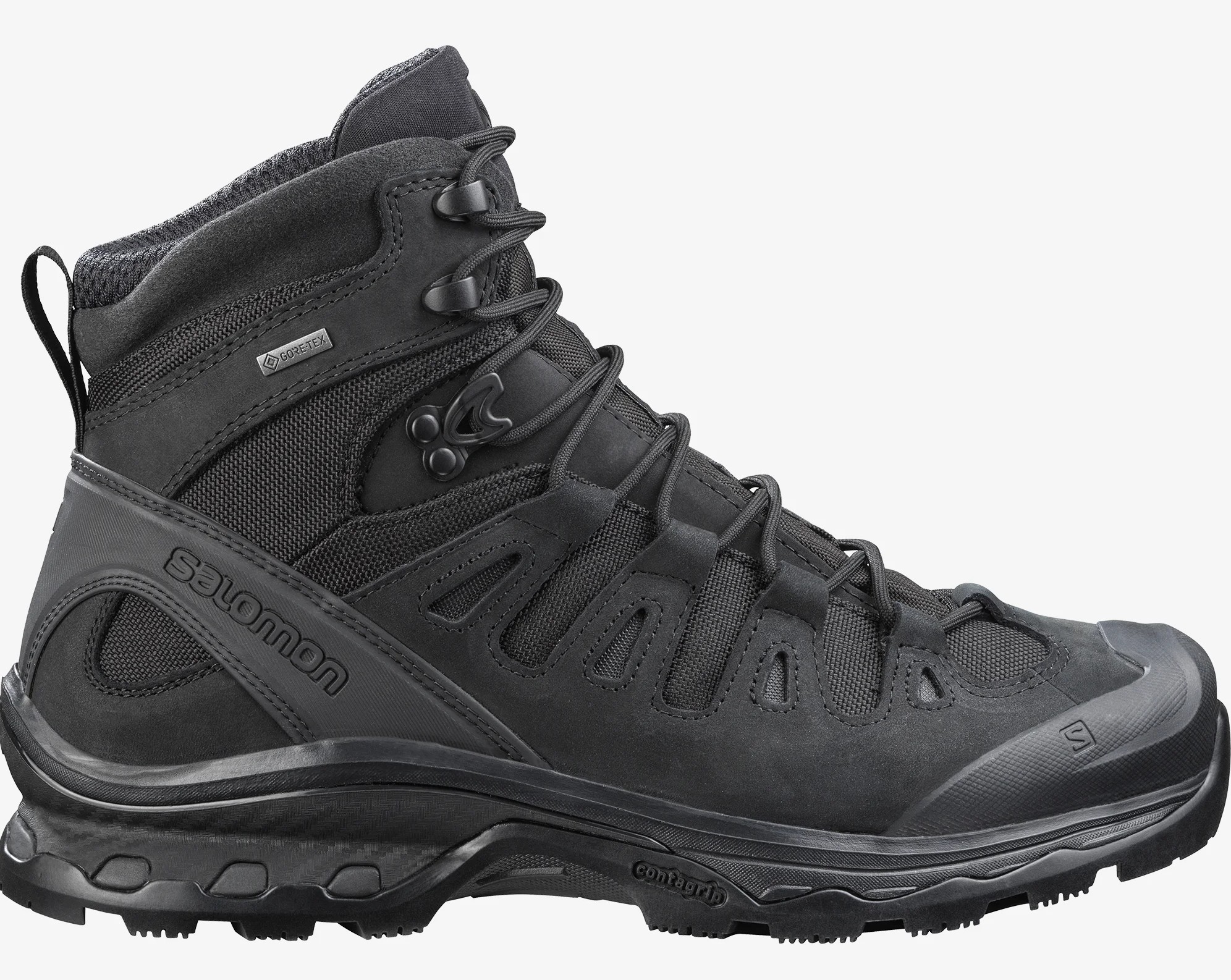 SALOMON QUEST 4D GTX FORCES 2 BLACK BOOTS