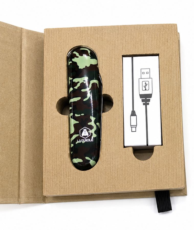 LAGUIOLE POCKET KNIFE WITH USB IGNITER