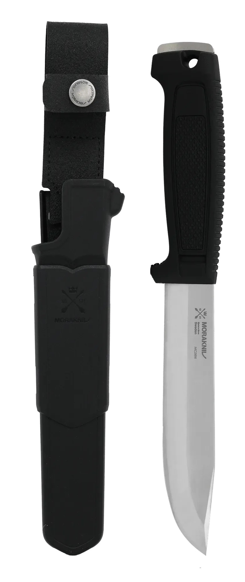MORAKNIV MÖRKRET S PITCH BLACK SURVIVAL KNIFE